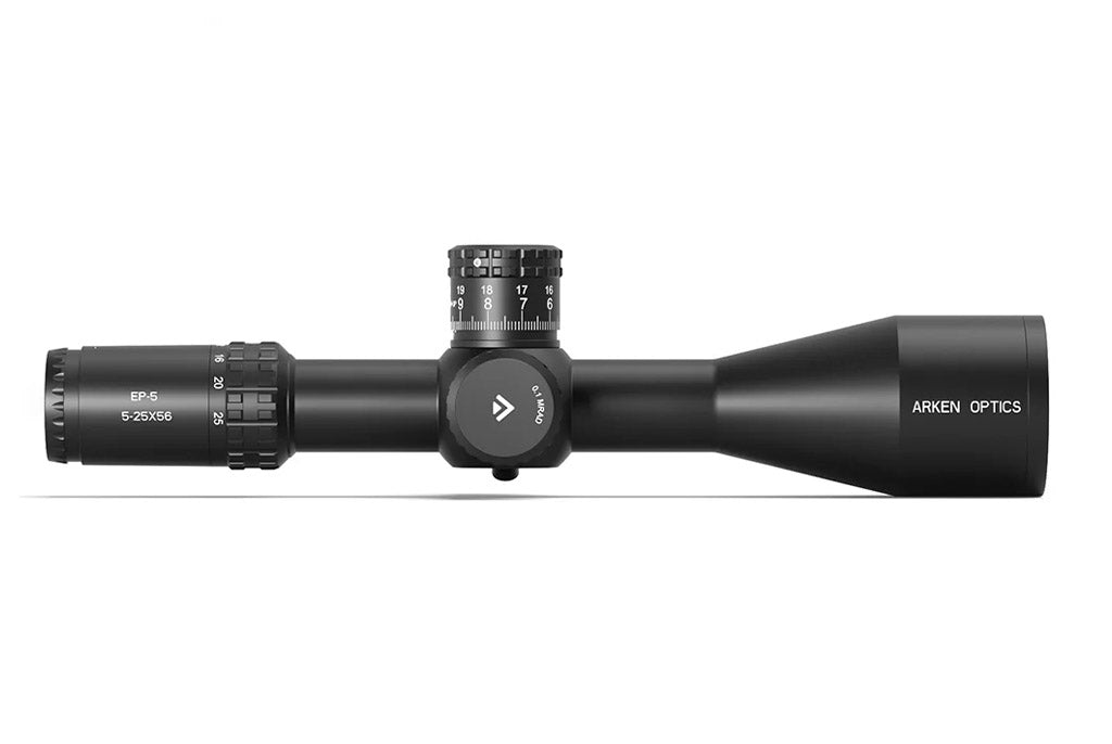 Arken Optics EP-5 5-25x56 FFP VPR MOA 34mm Riflescope 4