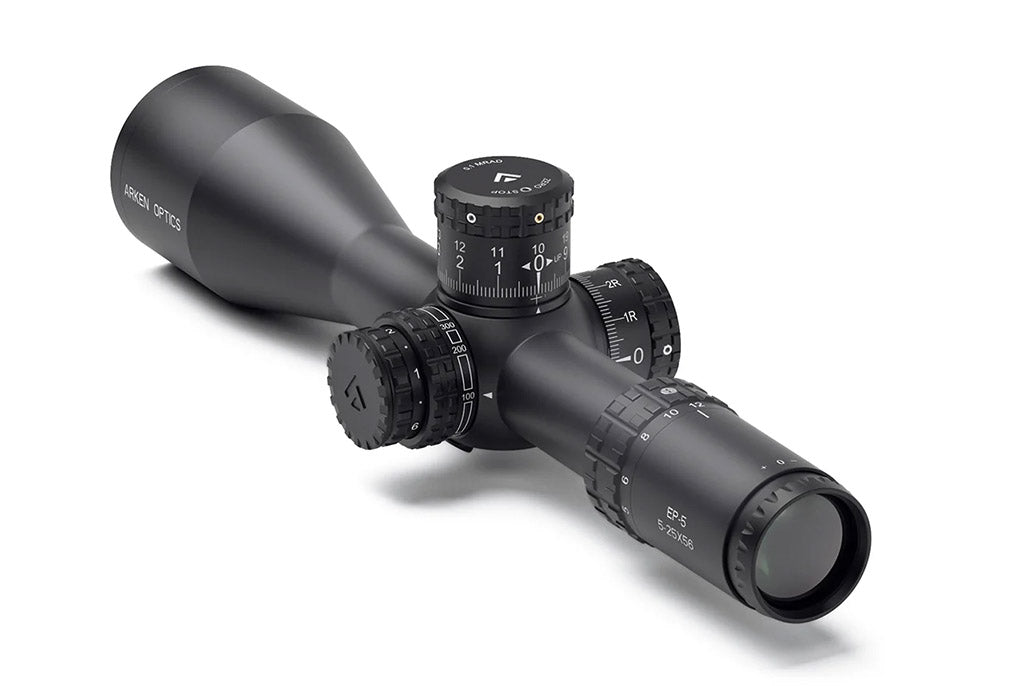 Arken Optics EP-5 5-25x56 FFP VPR MOA 34mm Riflescope 9