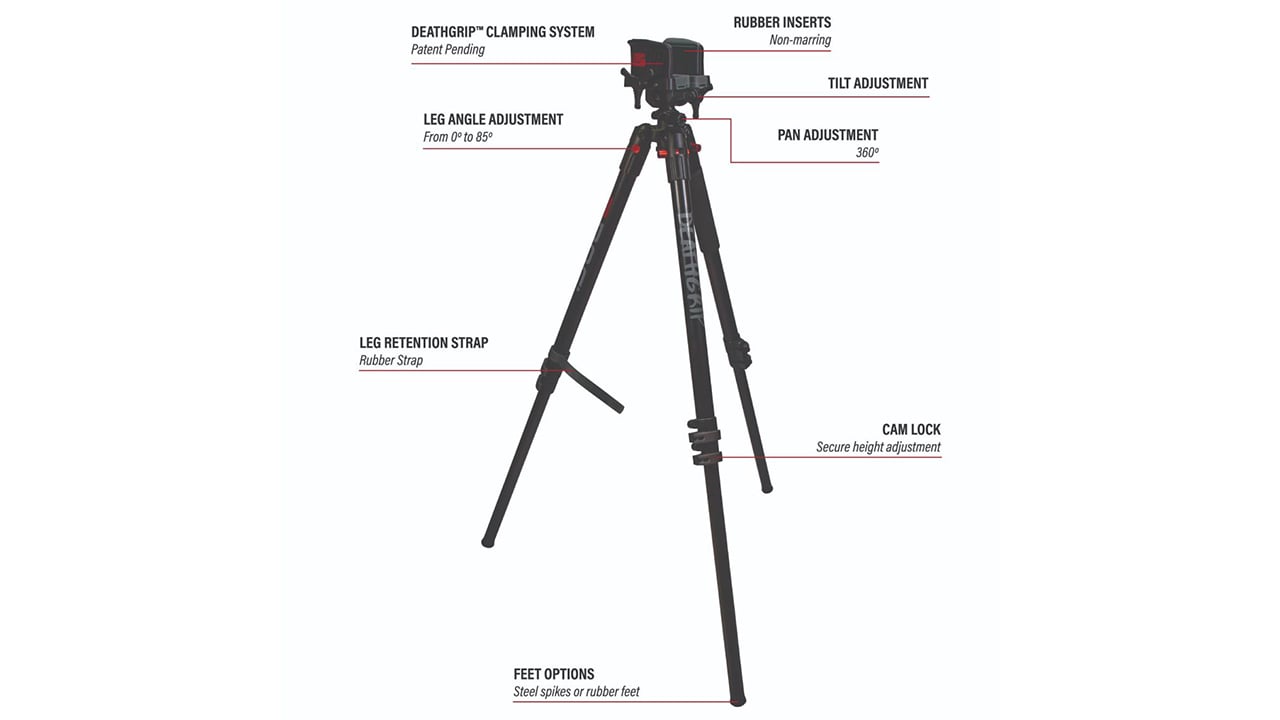BOG DeathGrip Carbon Fibre Tripod System 2