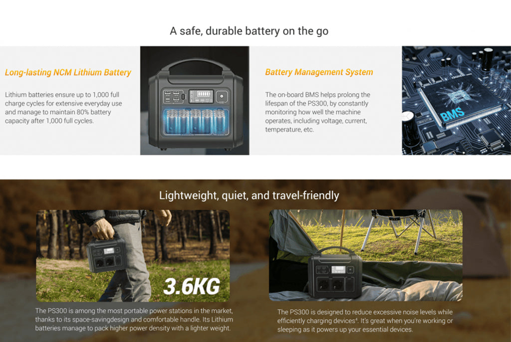 EZVIZ PS300 Portable Power Station 4