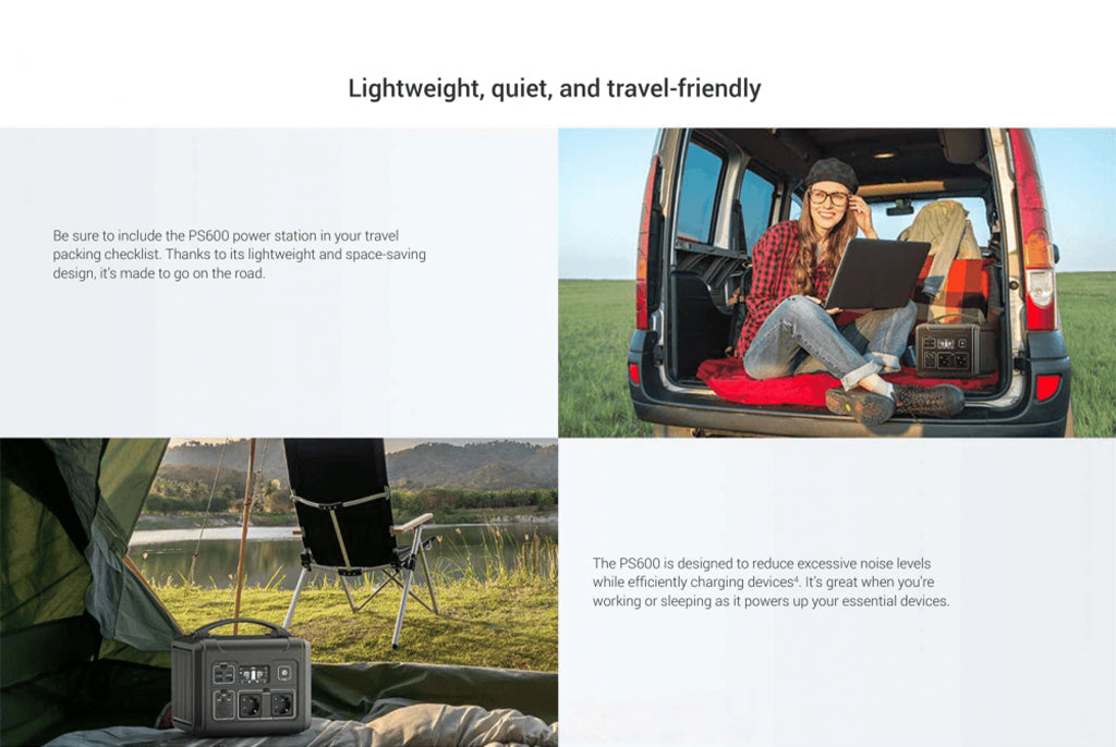 EZVIZ PS600 Portable Power Station 6