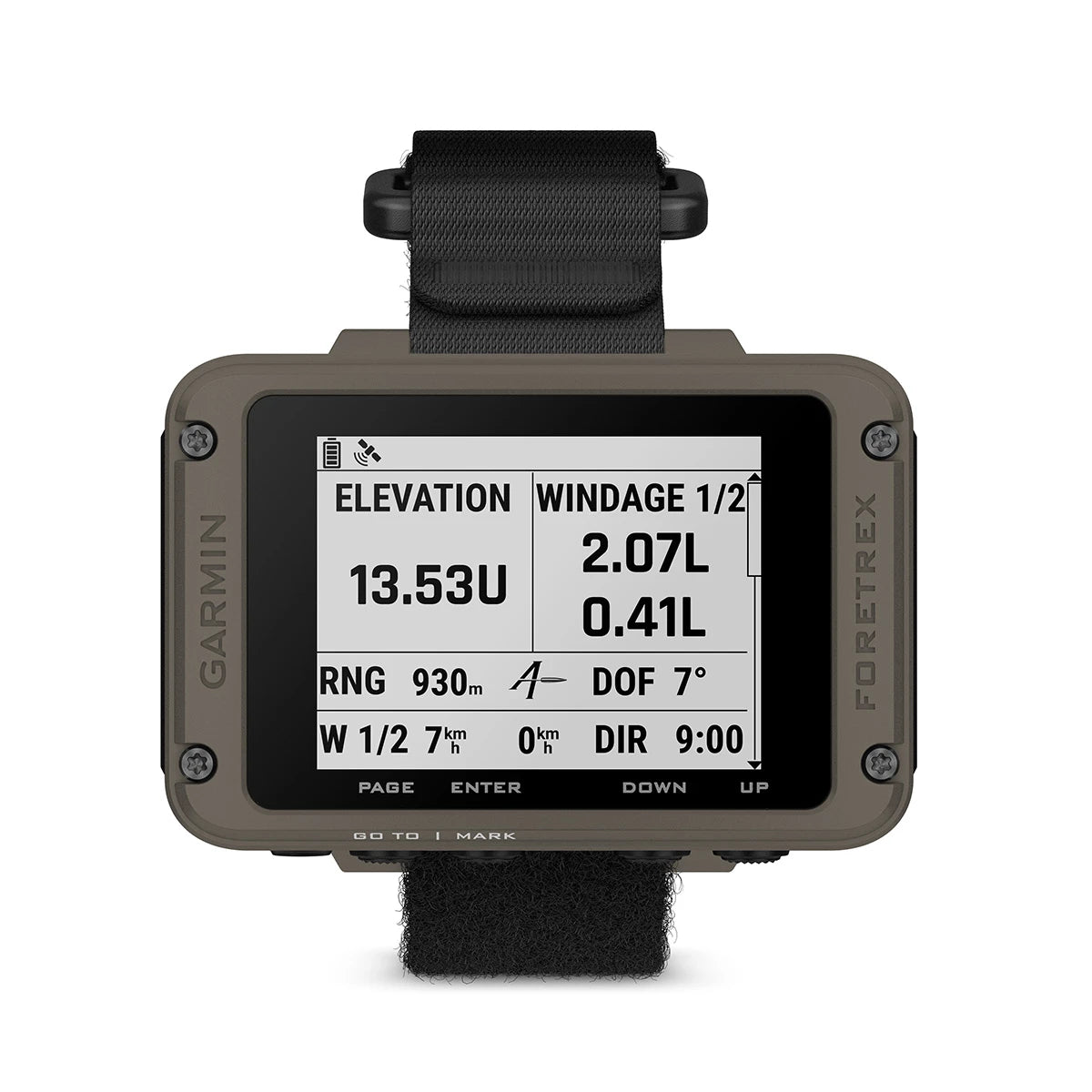 Garmin Foretrex 901 Ballistic Edition Wrist-mounted GPS Navigator with Strap