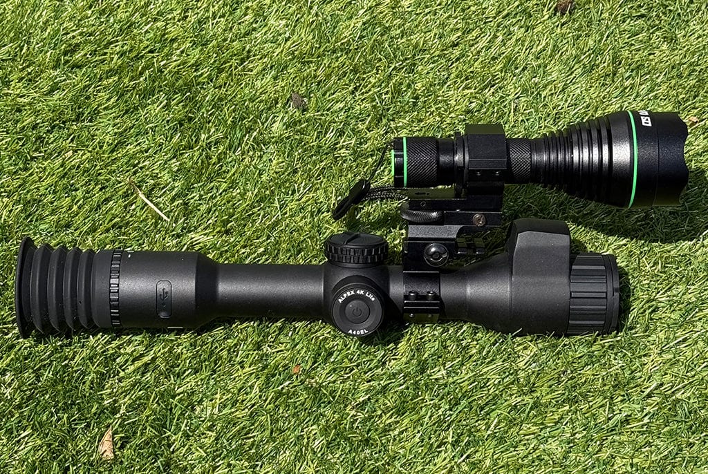 HikMicro Alpex 4K Lite A40EL LRF BlackOut IR Bundle 4