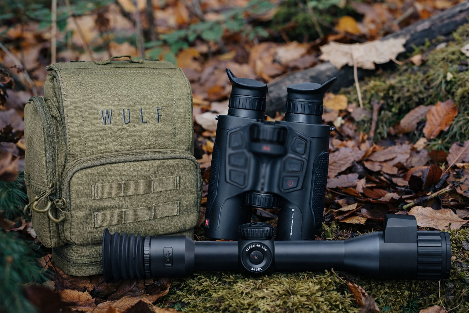 HikMicro Ultimate Vermin Bundle - Alpex 4K Lite LRF Day/Night Scope and Habrok 4K 2.0 HE25L Thermal Binos 3