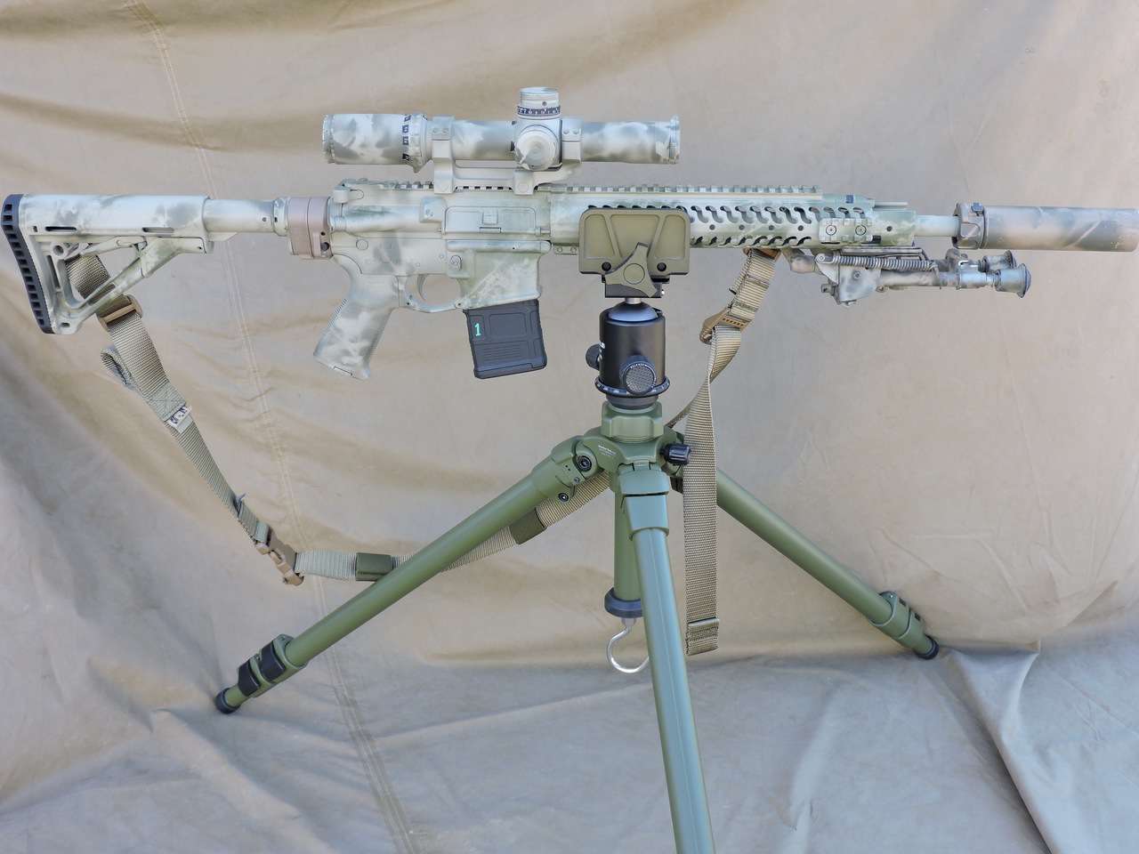HOG Saddle MOD 7 Precision Tripod Mount 2