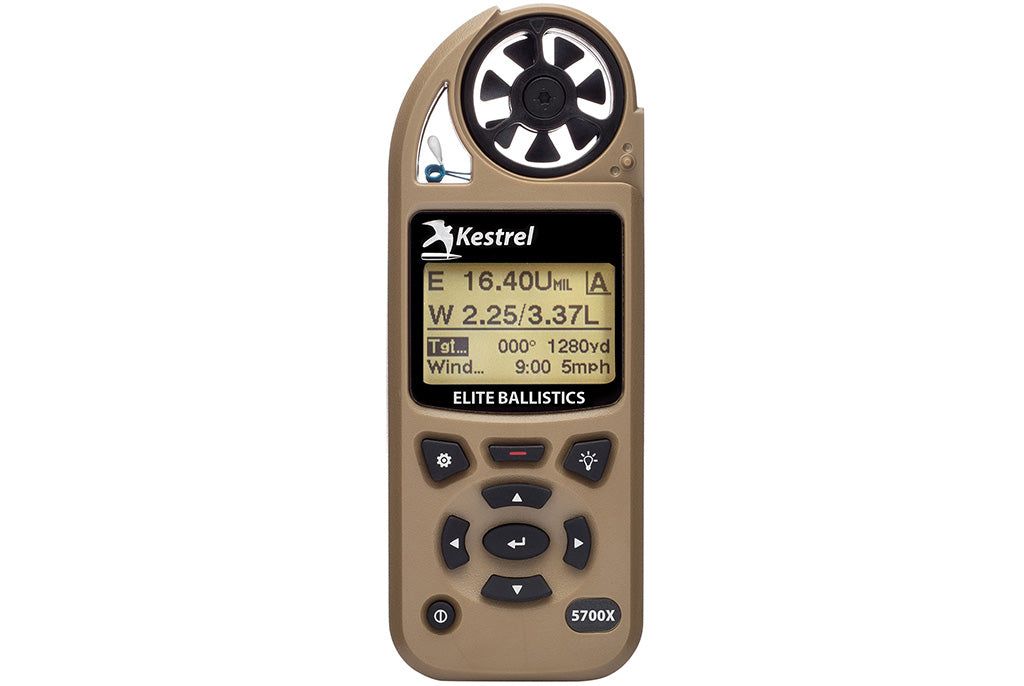Kestrel 5700X Elite Weather Metre with Applied Ballistics and LiNK