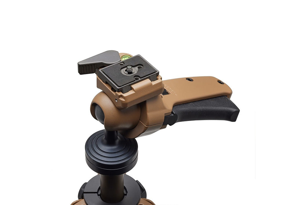 Manfrotto ALPHA S.H.O.T. Carbon Grip PRO Shooting Tripod 4