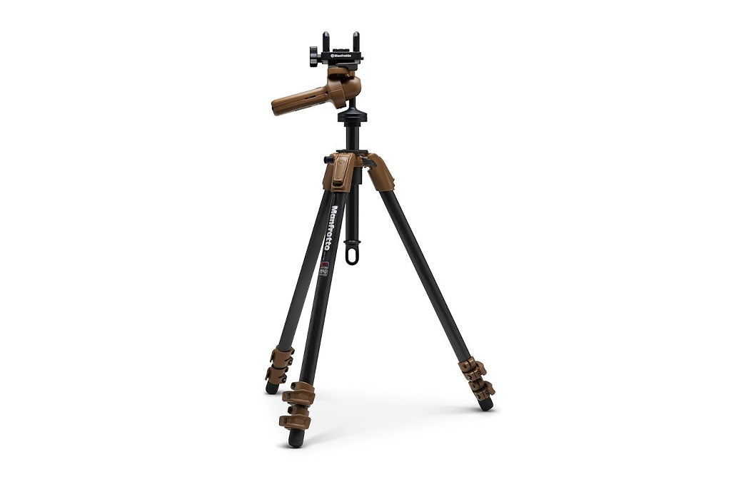 Manfrotto ALPHA S.H.O.T. Carbon Grip PRO Shooting Tripod