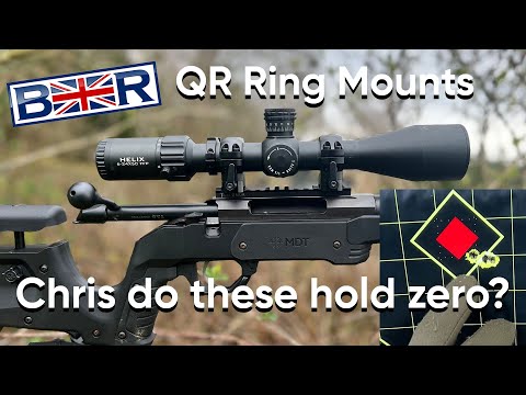 Britannia Quick Release Ring Mounts - Perfect for Night Vision and Thermal