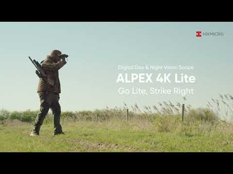 HikMicro Alpex 4K Lite A40E Digital Day and Night Vision Scope