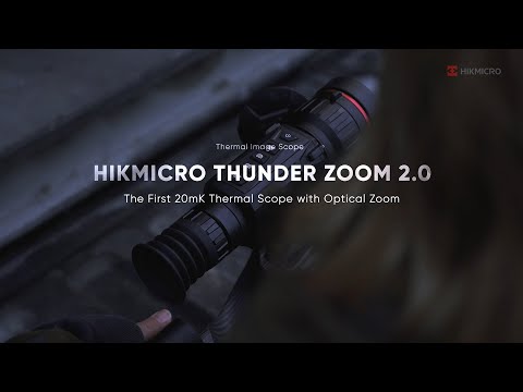 HikMicro Thunder Pro Zoom TQ60Z 2.0 Thermal Riflescope with Optical Zoom