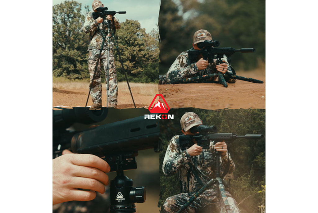 Rekon CT1-HD Tripod System - Picatinny Arca Swiss Mount 4