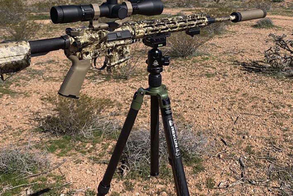 Rekon CT1-HD Tripod System - Picatinny Arca Swiss Mount 5
